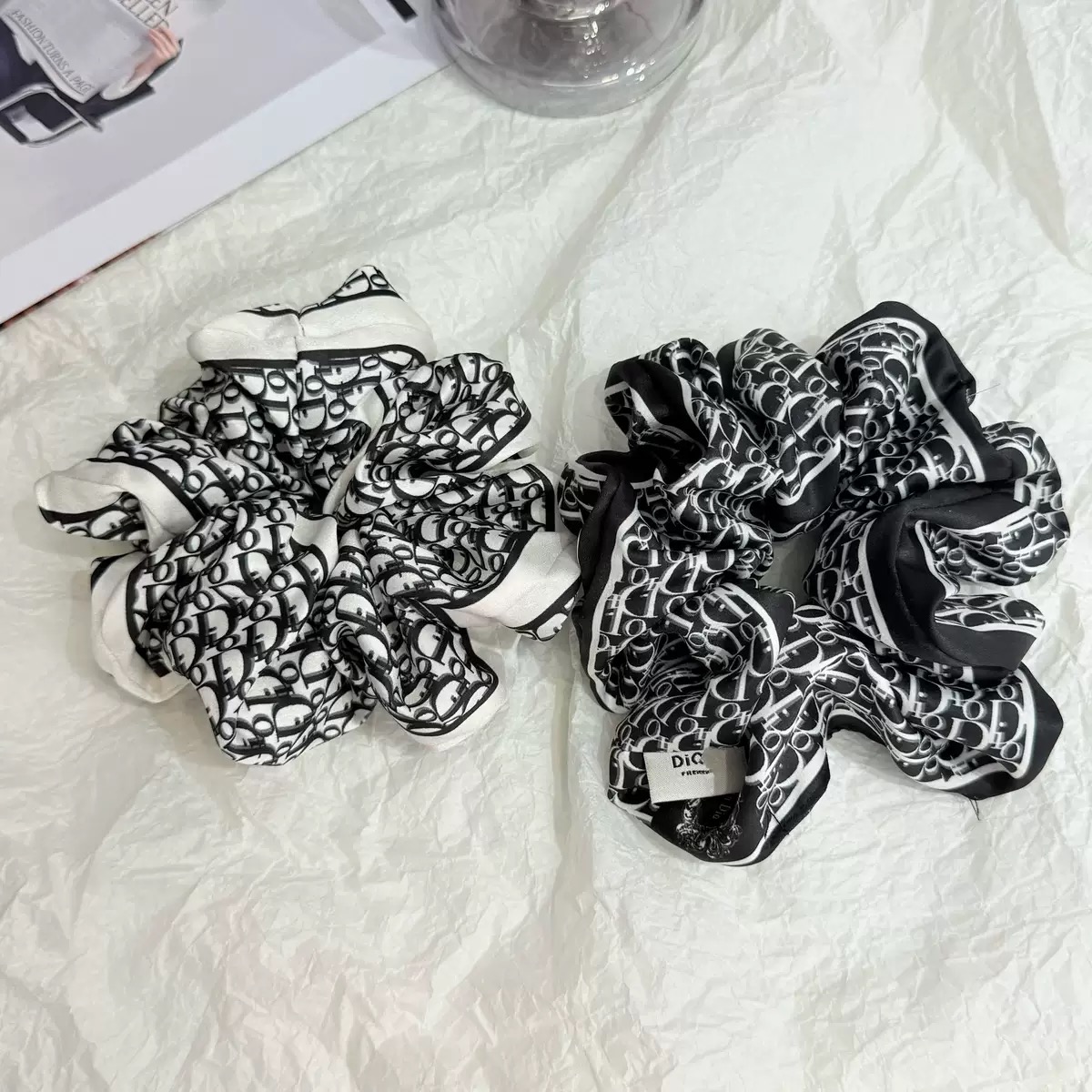 Ribbon hair ties — satin and grosgrain styles